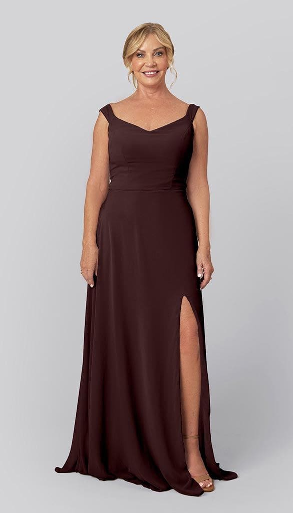 brown faux leather dress Jude Strapless Faux Leather Notch Neck Bodycon Mini Dress • Shop American Threads Women's Trendy Online Boutique Brown / L main image 0