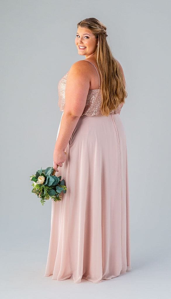 Hayden Sequin Ready to Ship Bridesmaid Dress