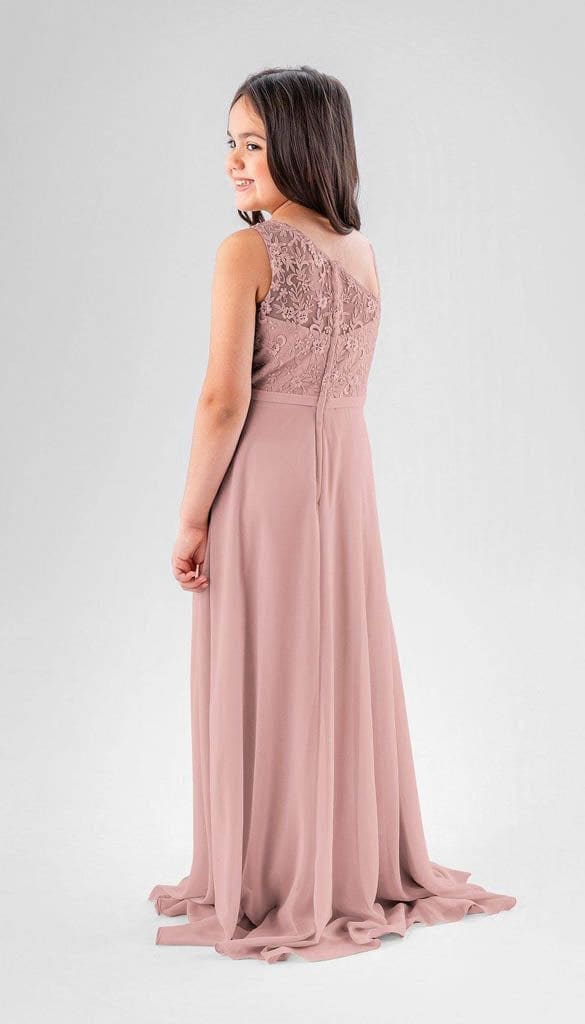 Sale Ready-to-Ship Junior Bridesmaid Dress Kennedy Blue