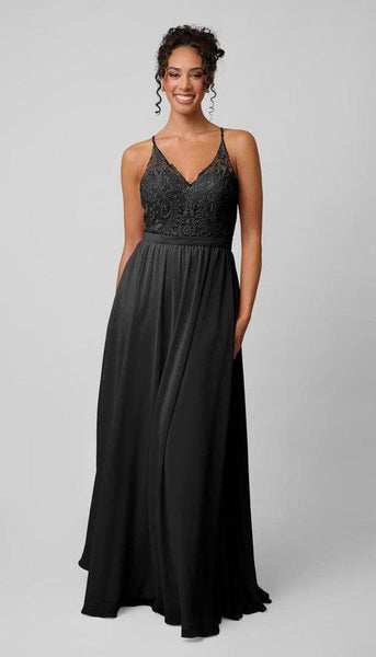 birds eye bridesmaid dresses Iris Embroidered Chiffon Bridesmaid Dress