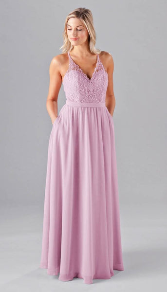 Iris Embroidered Chiffon Bridesmaid Dress