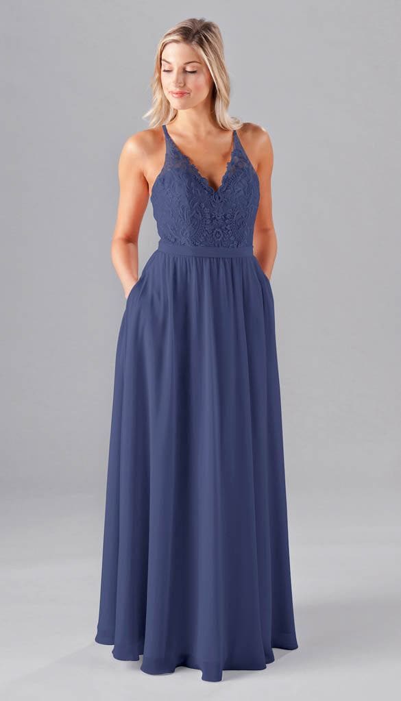 Kennedy Blue Iris Bridesmaid Dress - Storm - Kennedy Blue