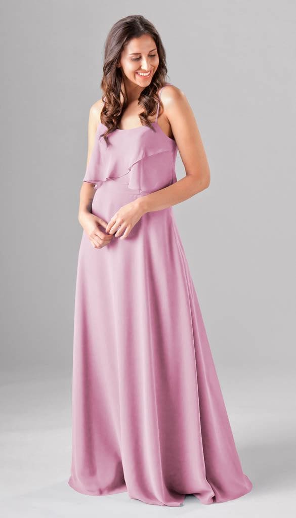 Sale Ready-to-Ship Chiffon Bridesmaid Dress | Kennedy Blue 8 / Peony Sale Ready-to-Ship Chiffon Bridesmaid Dress | Kennedy Blue 8 / Peony