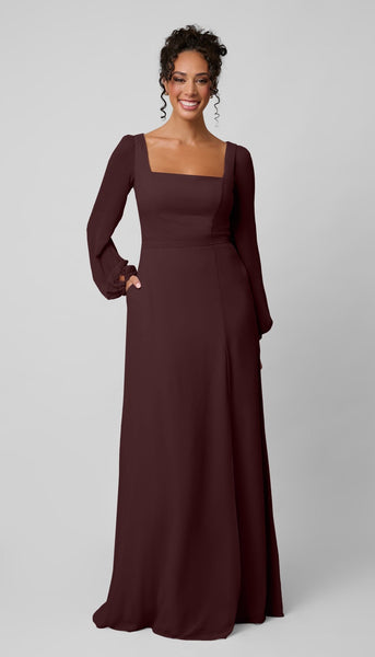 bridesmaid dresses long island Isla Modest Bridesmaids Dress Size:UK S (0) Arabella Ruched Wide Strap Believe us RM-July-A