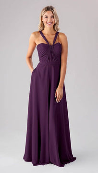 Ivy Chiffon Bridesmaid Dress Kennedy Blue Kennedy Blue