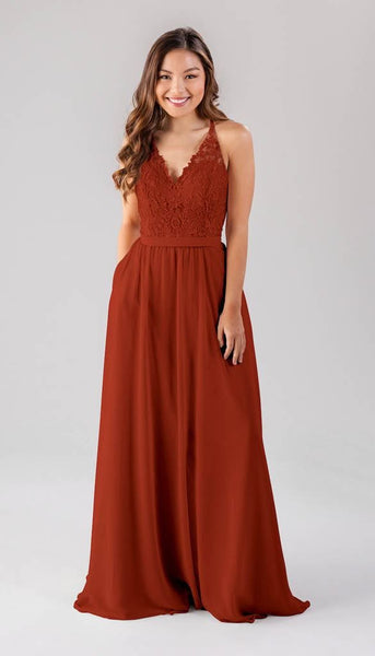 Jasmine Beaded Embroidered Lace Bridesmaid Dress