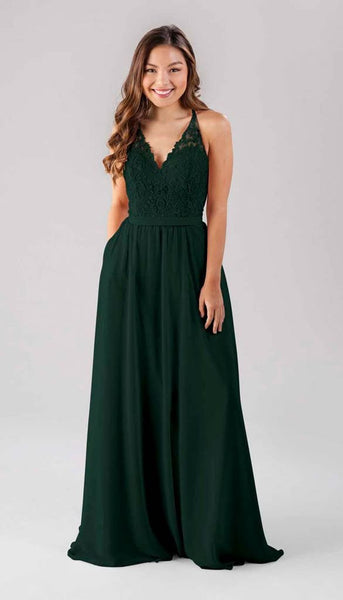 Jasmine Beaded Embroidered Lace Bridesmaid Dress