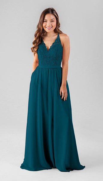 Jasmine Beaded Embroidered Lace Bridesmaid Dress