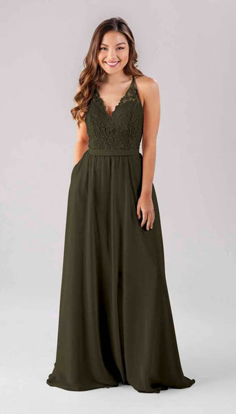 Jasmine Beaded Embroidered Lace Bridesmaid Dress
