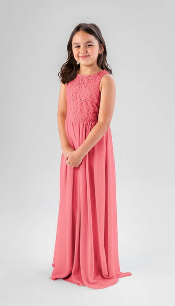 Kennedy Blue Keaton Junior Bridesmaid Dress Cantaloupe Kennedy Blue Keaton Junior Bridesmaid Dress Cantaloupe