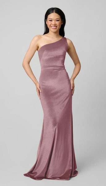 one shoulder velvet bridesmaid dress Dark Green Velvet One Shoulder Dress main image 0