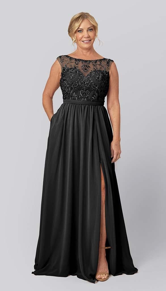 Mother of the Groom - Sophisticated Black Dress