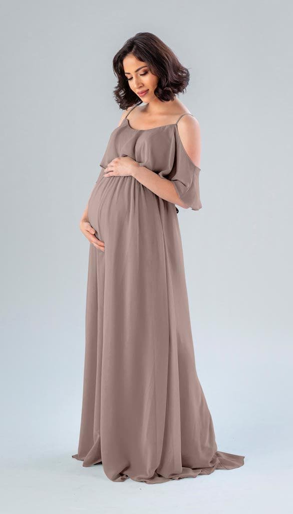 blue dress for baby girl Sale Ready-to-Ship Maternity Bridesmaid Dress