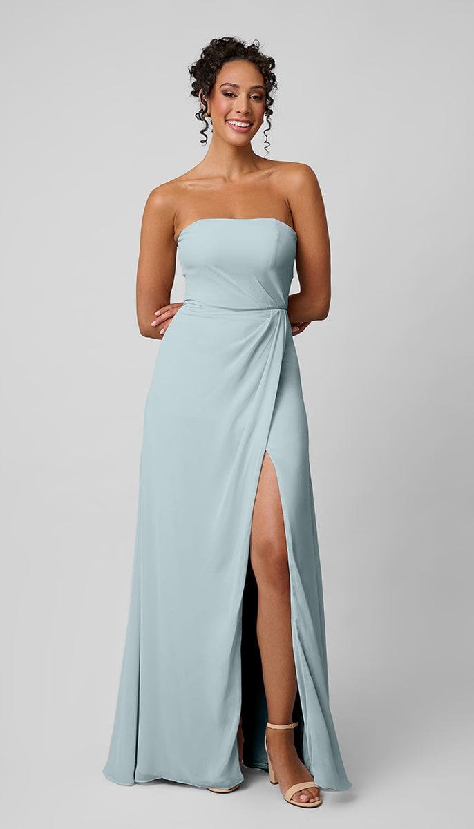 Structured Strapless Bridesmaid Dress
