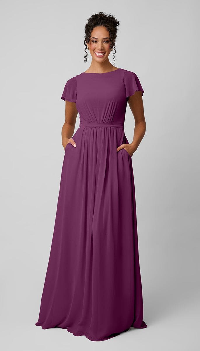 Modest Bridesmaids Dress