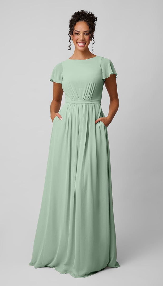 chiffon plus size dress V-neck Half Sleeves Mother of the Bride Dress, Slate_Blue Midi Dress(XS95.5) Size:16 32-33 cap sleeves and waist Light Blue Sweater Dress