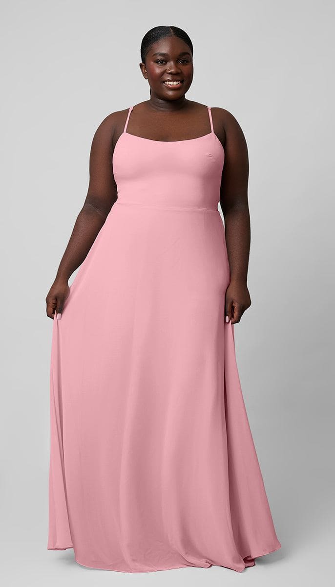 where is the best place to buy bridesmaid dresses Meg Platinum Clean & Modern Bridesmaid Dress main image 1