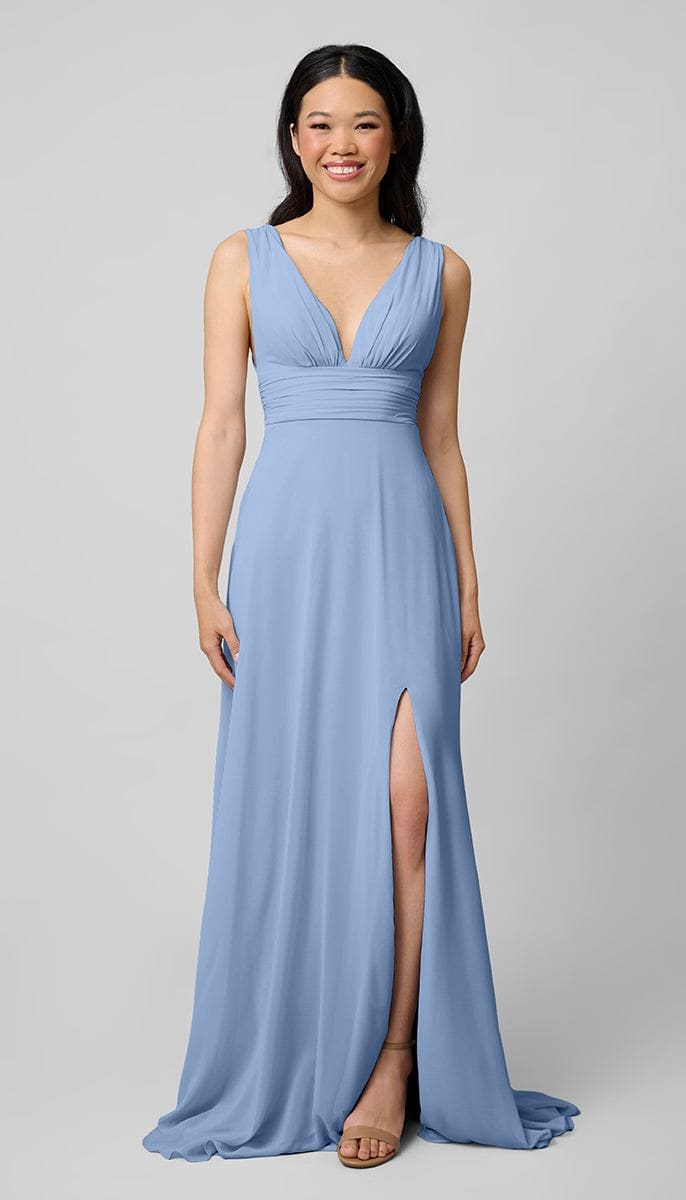 Rose Fashion Forward Platinum Bridesmaids Dress