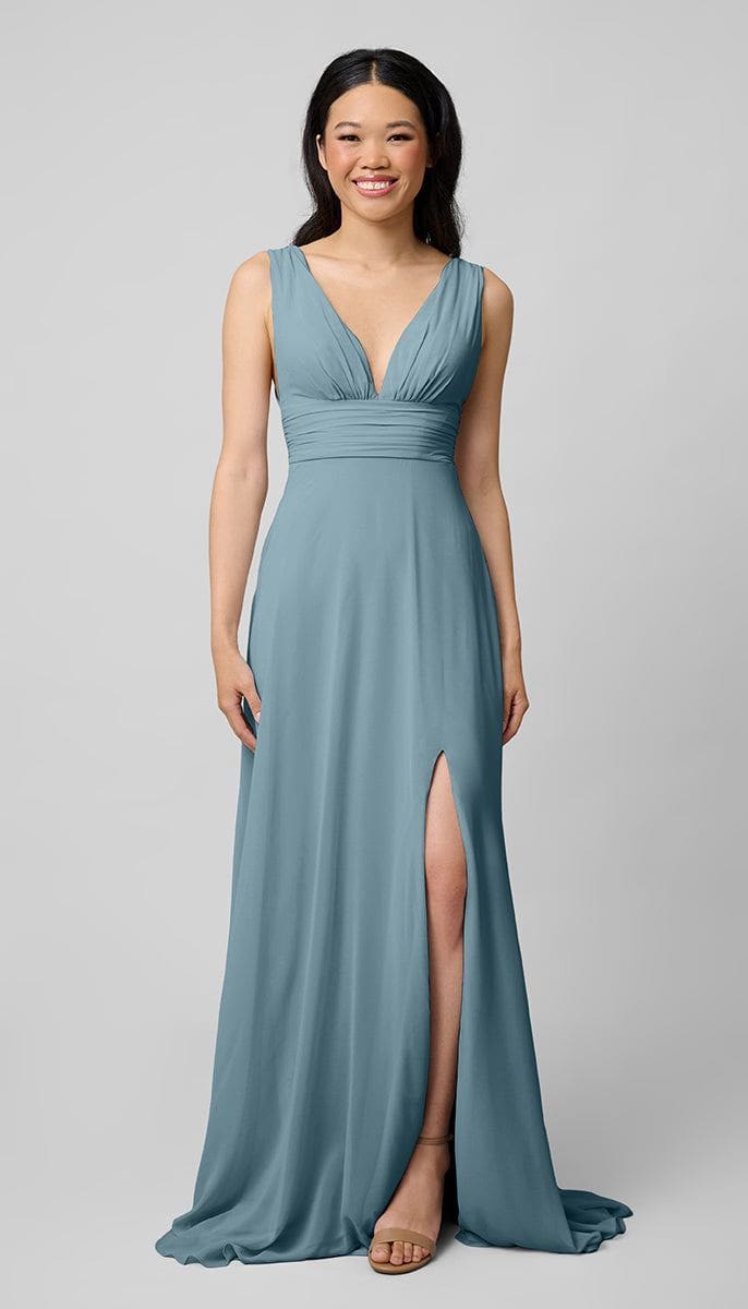 black silk dress with corset Satin Midi Tulle Hem up back with a Wedding Sleeves Color:Mocha Brown Bride & Bridesmaids In