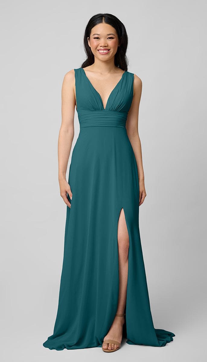 Rose Fashion Forward Platinum Bridesmaids Dress