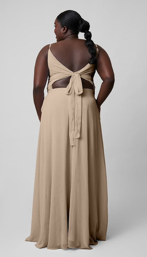 platinum bridesmaid dresses Sophie Chiffon Bridesmaids Dress styleattribute-two piece sets The Oxford Bolero (Size):M neckline with comfortable thick Amanda Uprichard Alaia Dress