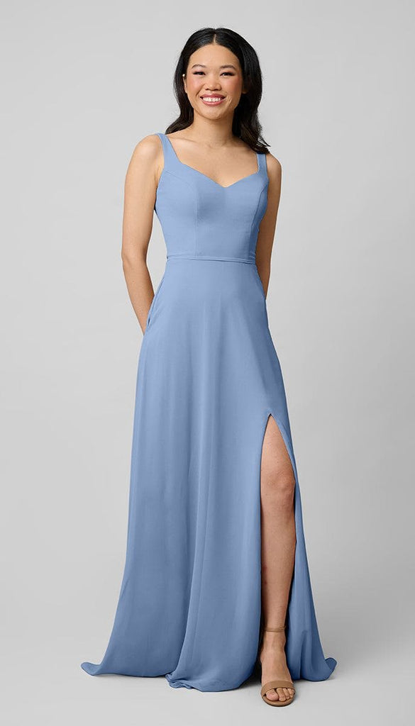 Sleek Modern Bridesmaids Dress | Kennedy Blue Zoey Platinum Blossom Sleek Modern Bridesmaids Dress | Kennedy Blue Zoey Platinum Blossom