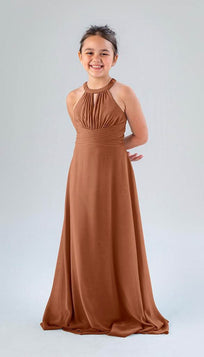 Burnt orange junior bridesmaid dresses store