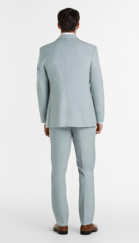 Kennedy Blue | Trim Fit Light Grey Mens Suit Kennedy Blue | Trim Fit Light Grey Mens Suit