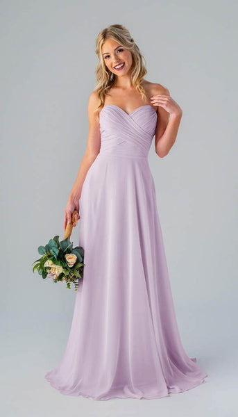 Lisa Strapless Chiffon Bridesmaids Dress