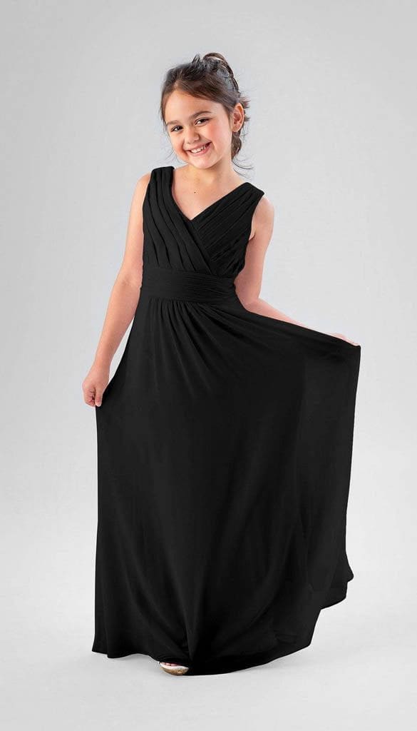 Kennedy Blue Lonnie Junior Bridesmaid Dress Black Kennedy Blue Lonnie Junior Bridesmaid Dress Black