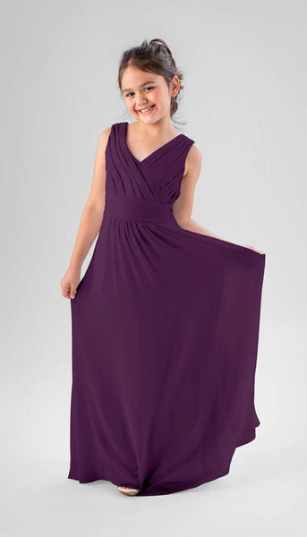 Kennedy Blue Lonnie Junior Bridesmaid Dress Mulberry