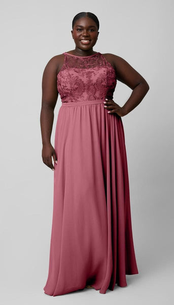 Maria Ready To Ship Embroidered Bridesmaids Dress