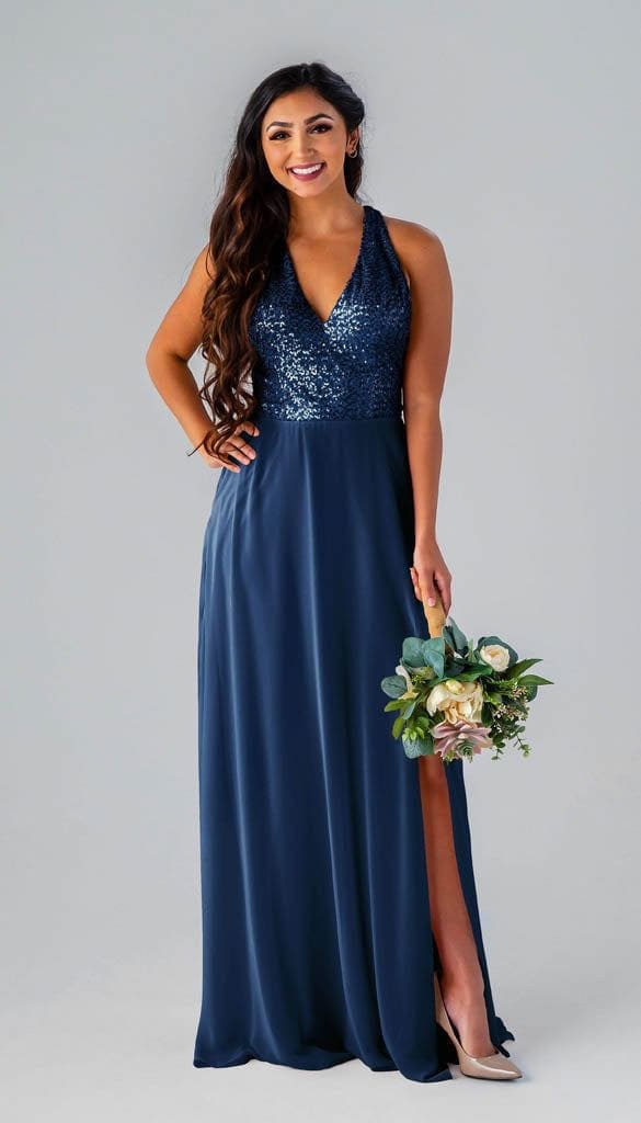 Sale Ready-to-Ship Sequin Bridesmaid Dress | Kennedy Blue 2 / Navy/Navy Sale Ready-to-Ship Sequin Bridesmaid Dress | Kennedy Blue 2 / Navy/Navy