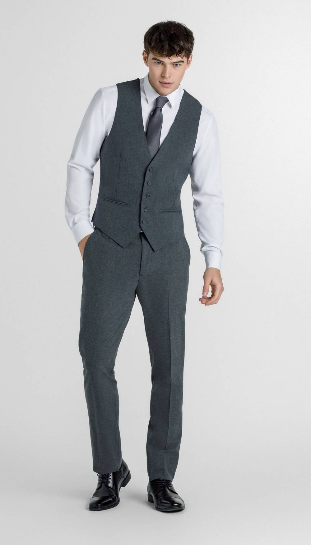 Trim Fit Suit Vests | Kennedy Blue Trim Fit Suit Vests | Kennedy Blue