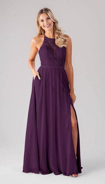 Melanie Embroidered Lace Bridesmaid Dress