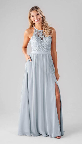 Melanie Embroidered Lace Bridesmaid Dress | Kennedy Blue Sky