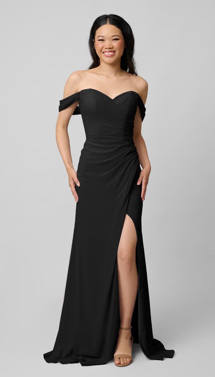 Milo Off the Shoulder Bridesmaids Dress | Kennedy Blue Milo Off the Shoulder Bridesmaids Dress | Kennedy Blue