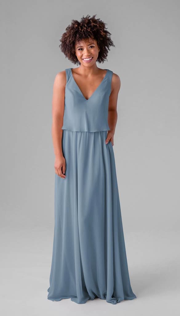 Sale Ready-to-Ship Chiffon Bridesmaid Dress