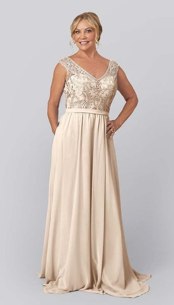 Chubby Bride Dresses All Size Bridesmaid Dresses Morgan Mothers Dress  Kennedy Blue Champagne
