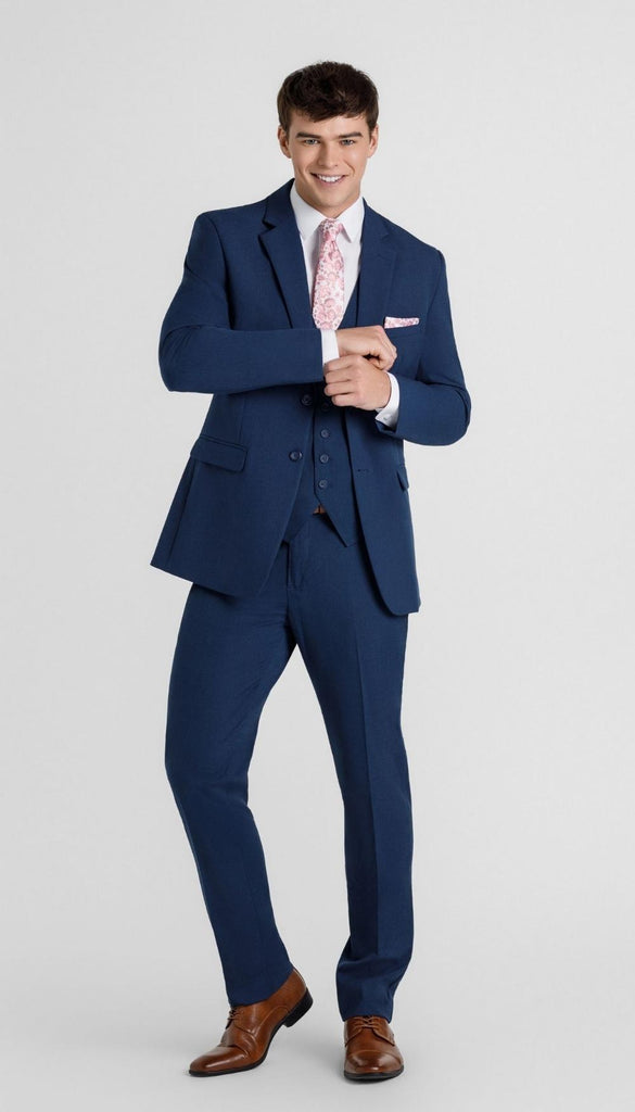 Kennedy Blue | Trim Fit Navy Mens Suit