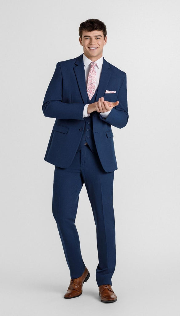 Kennedy Blue | Trim Fit Navy Mens Suit