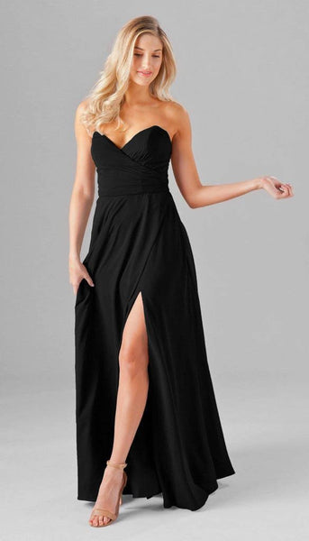 Poppy Strapless Chiffon Bridesmaid Dress
