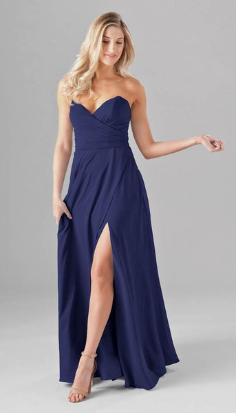 Poppy Strapless Chiffon Bridesmaid Dress