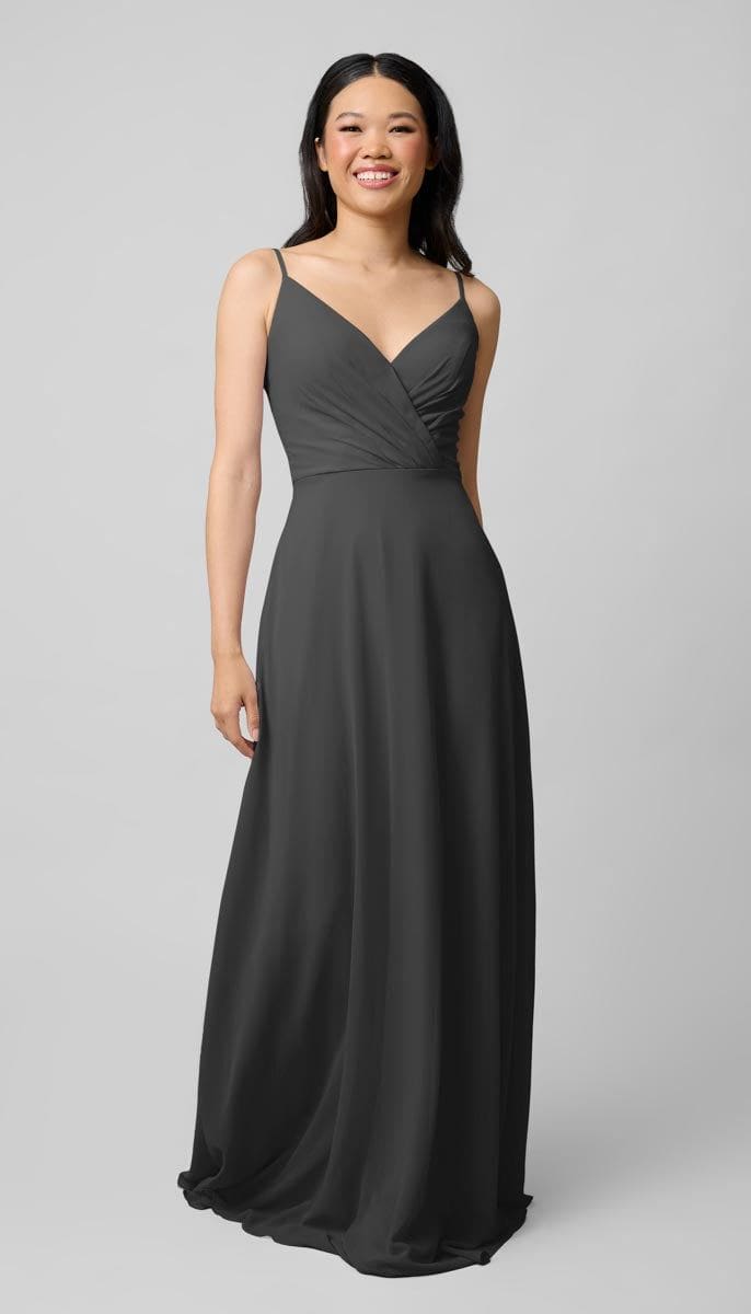 bridesmaid dresses redding ca Bling Straps Chiffon A Line Bridesmaid Dress Chicago Bridal Store Company