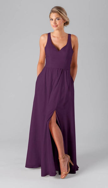 sachin and babi light blue dress Riley Classic Chiffon Bridesmaid Dress main image 1