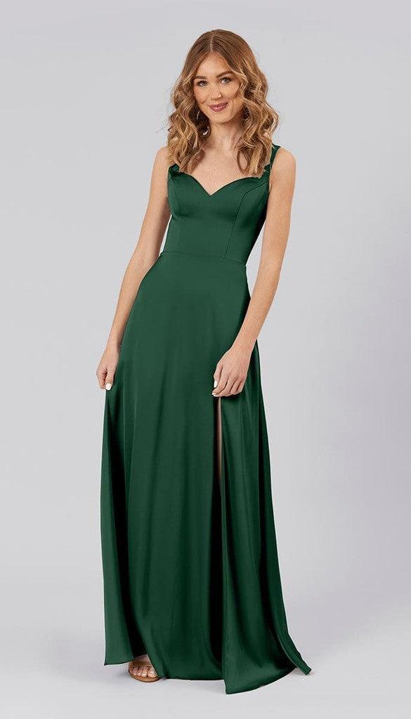 Sabrina Ready To Ship Bridesmaid Dress | Kennedy Blue 8 / Green Sabrina Ready To Ship Bridesmaid Dress | Kennedy Blue 8 / Green