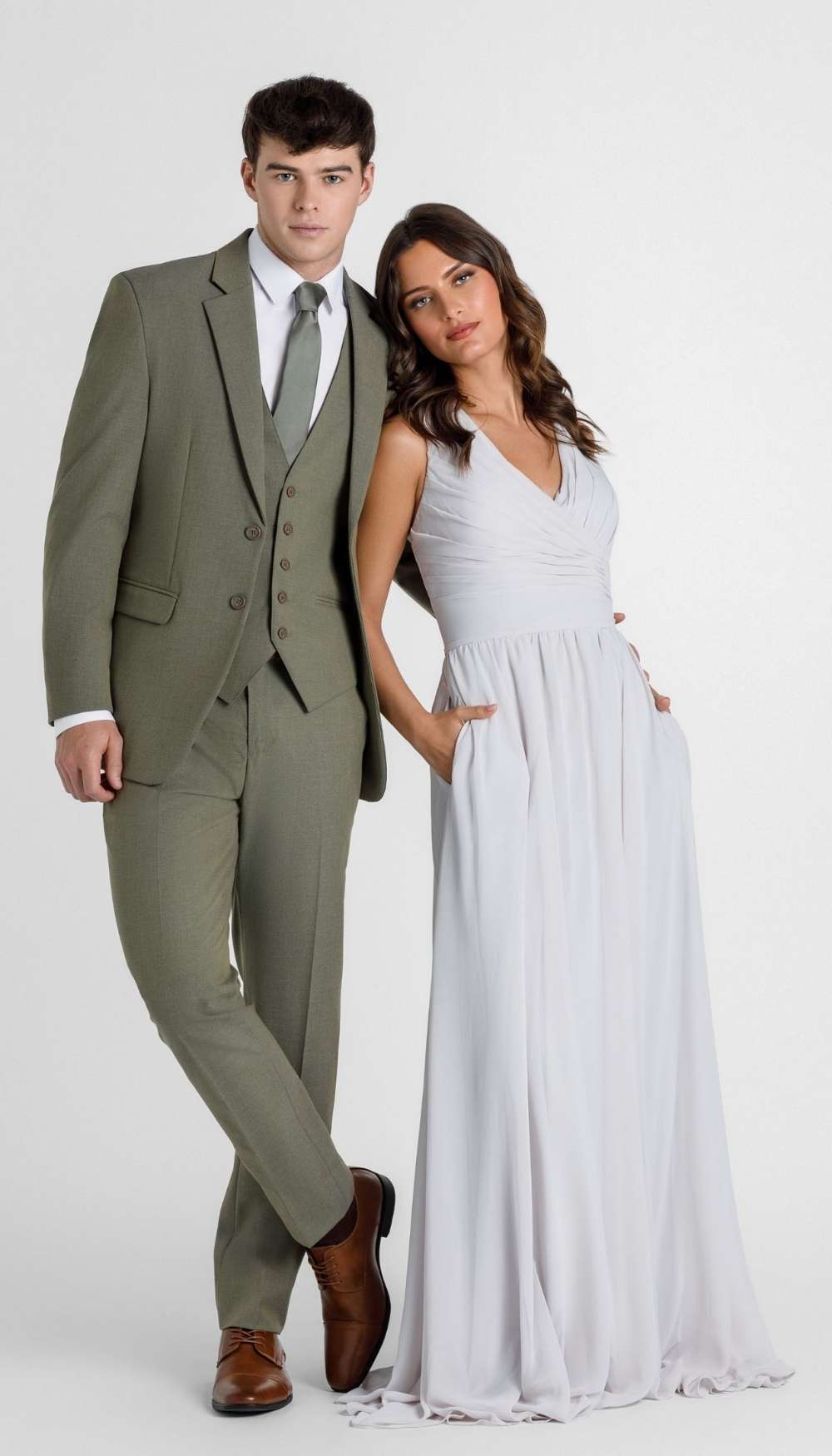 Sage|Trim Fit Suit