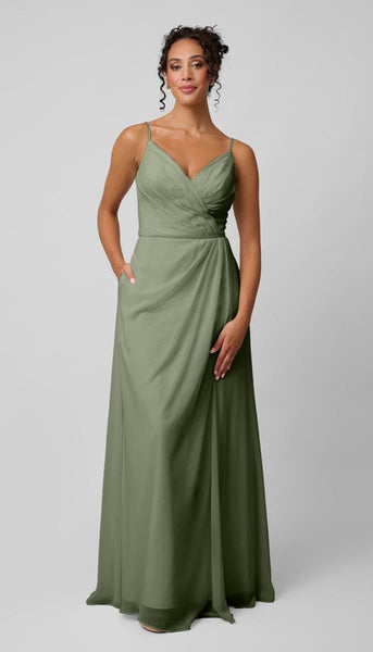 Sarah Adjustable Chiffon Bridesmaids Dress | Kennedy Blue
