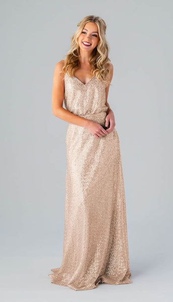 Sale Ready-to-Ship Sequin Bridesmaid Dress