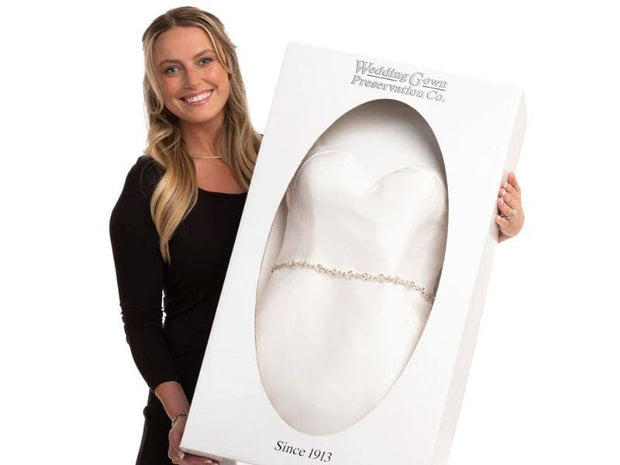 Kennedy Blue wedding dress preservation kit